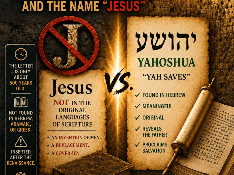 Biblical Misconceptions — Part 11: The English Bible, The Letter “J”, And The Name&nbsp;“Jesus”