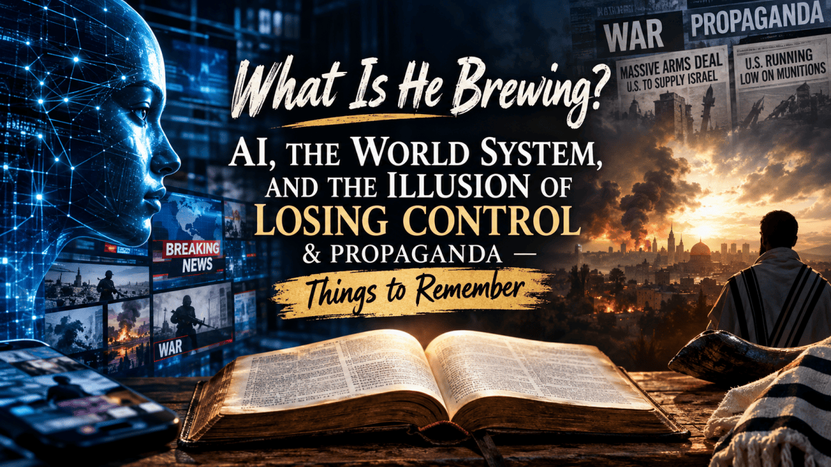 #AI Artificial Intelligence, the World System, and the Illusion of Losing Control & Propaganda — Things to&nbsp;Remember
